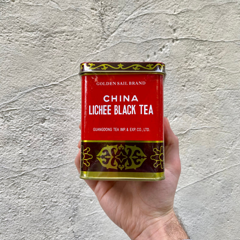 Chińska czarna herbata z liczi
