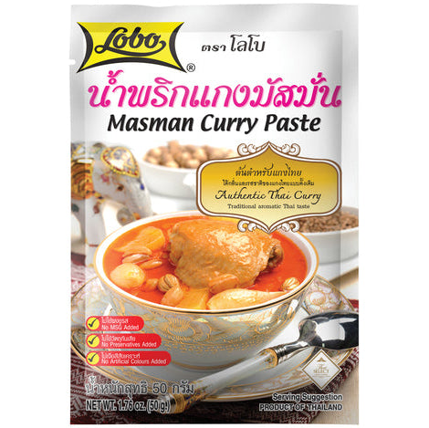 Pasta curry massaman Lobo 50g