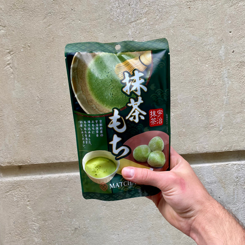 Japońskie mochi o smaku herbaty matcha Seiki 130g