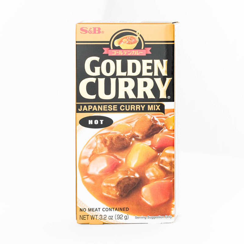 Japońskie curry S&B pikantne 92g