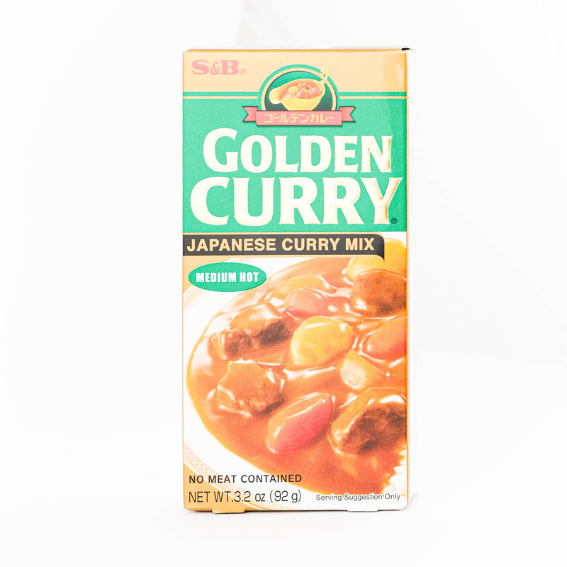 Japońskie curry S&B średnio pikantne 92 g