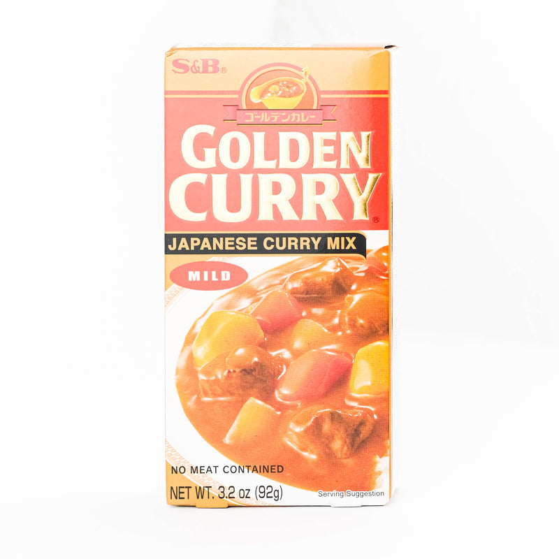 Japońskie curry S&B łagodne 92g