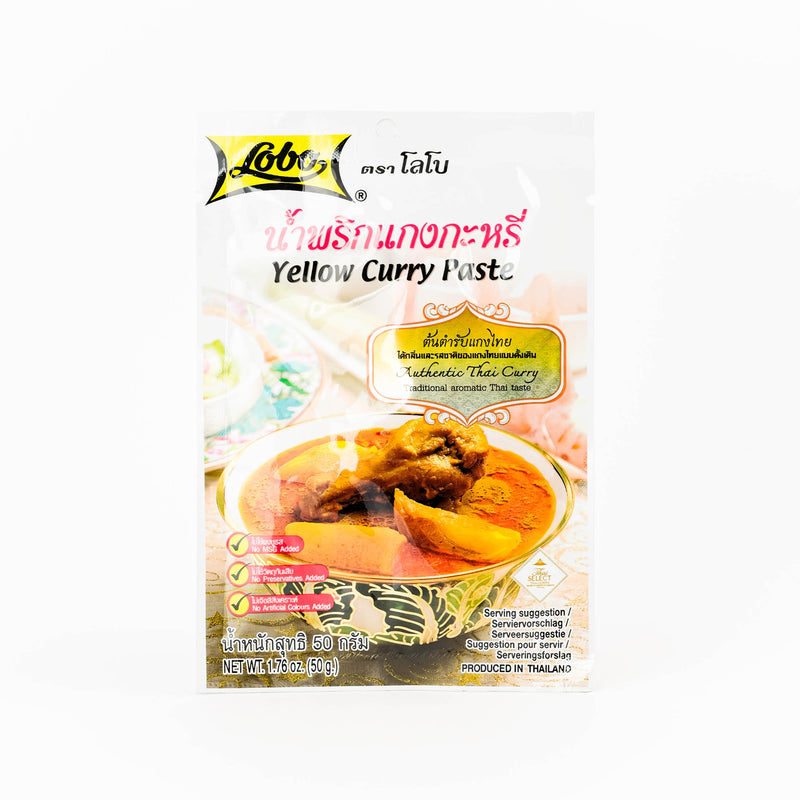 Żółta pasta curry Lobo 50g