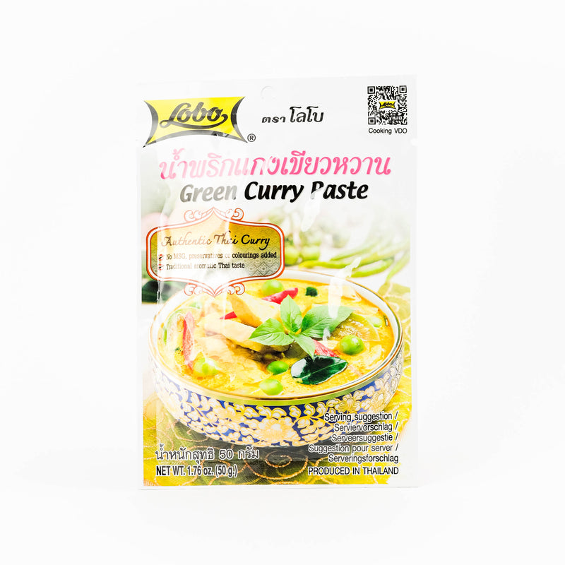 Zielona pasta curry Lobo 50g