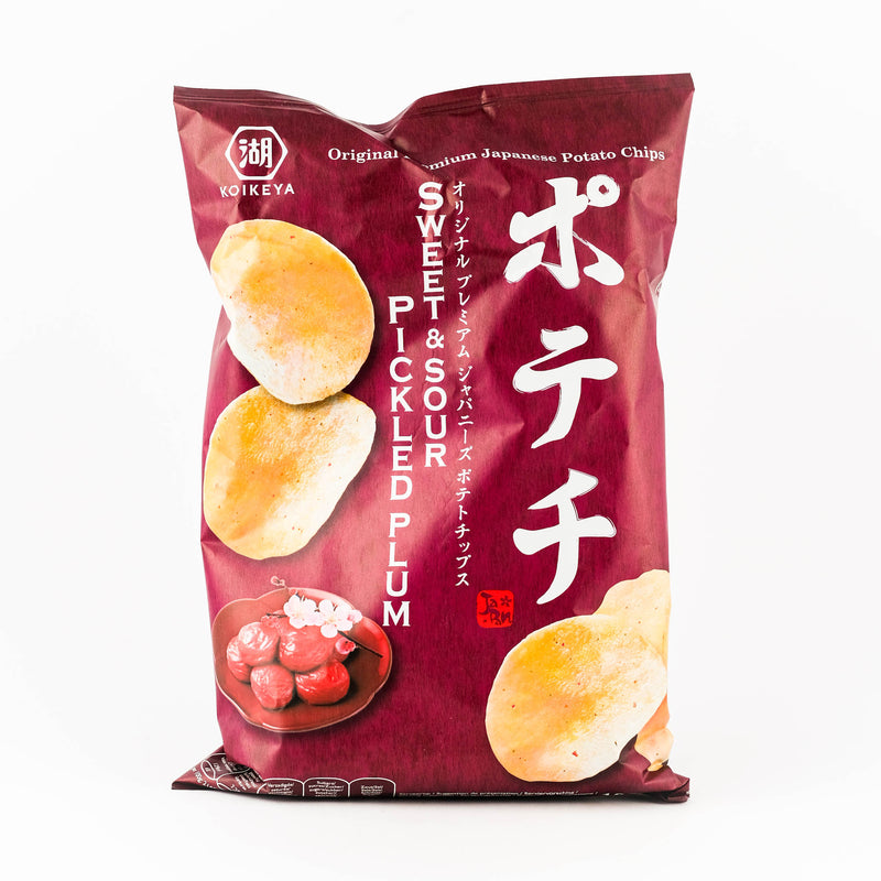 Chipsy Koikeya o smaku śliwki umeboshi