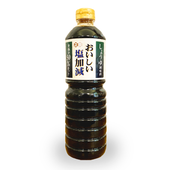 Japoński sos sojowy Shoda o obniżonej zawartości soli