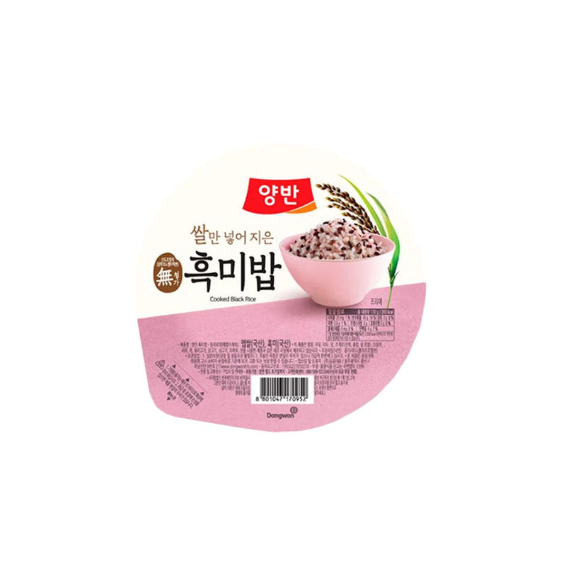 Koreański, ugotowany czarny ryż Dongwon