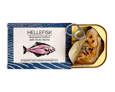 Halibut z Grenlandii w oleju rzepakowym tłoczonym na zimno Fangst