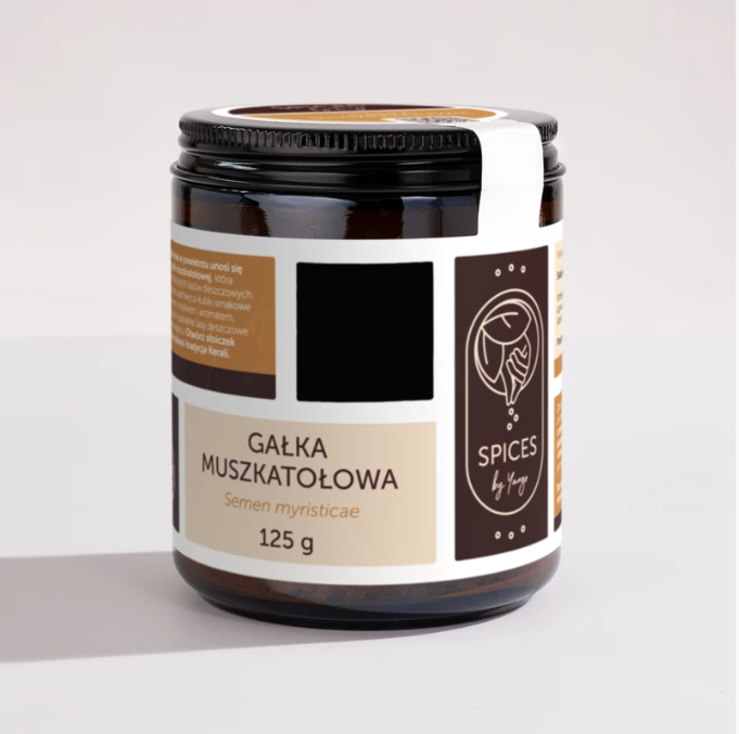 Gałka muszkatołowa z Indii 125g