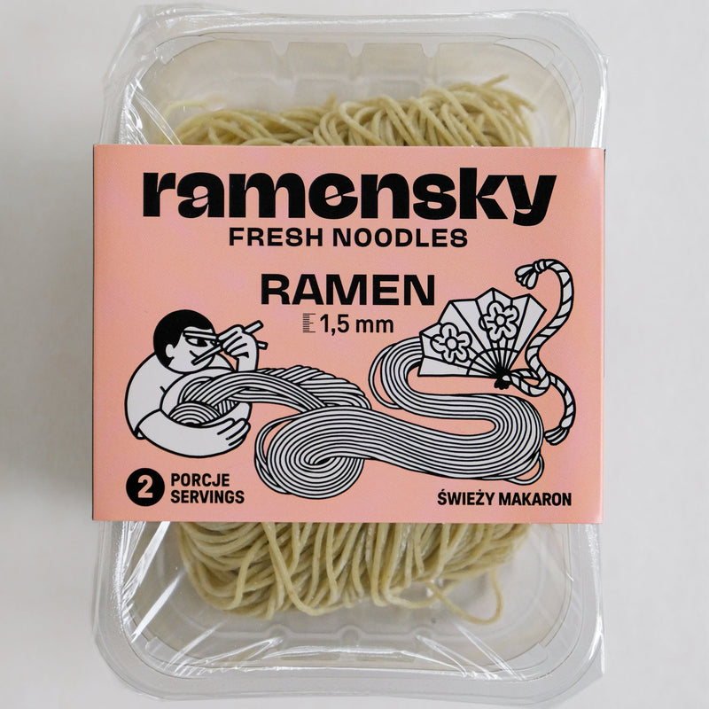 Świeży makaron ramen od Ramensky Noodle Corporation