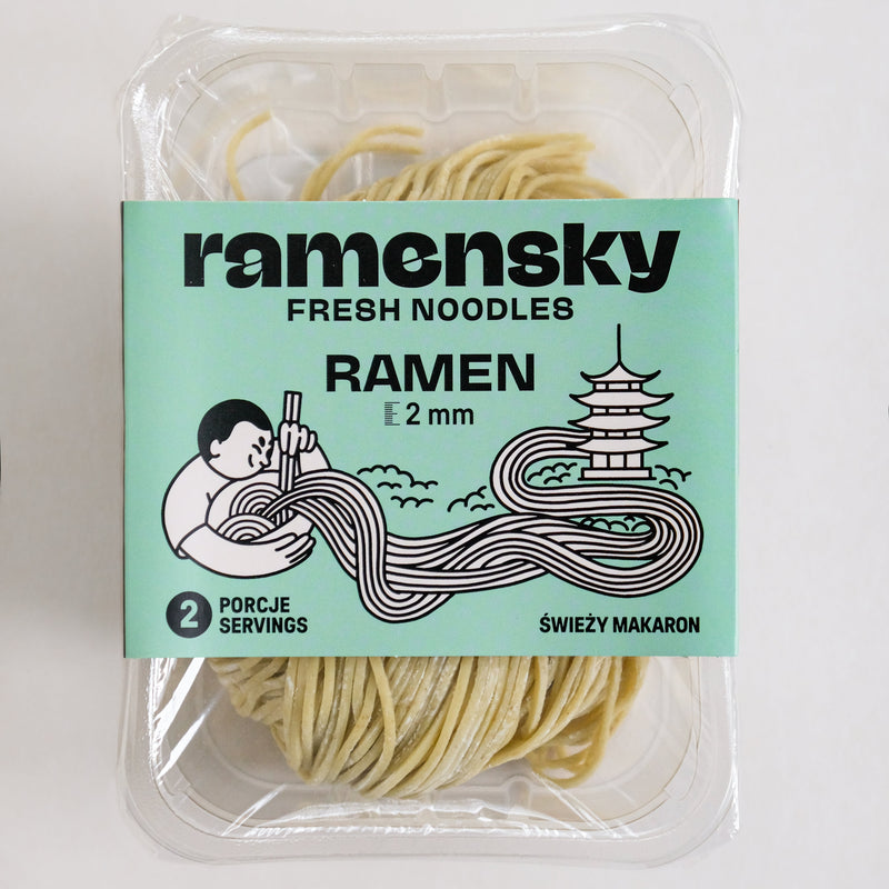 Świeży makaron ramen od Ramensky Noodle Corporation