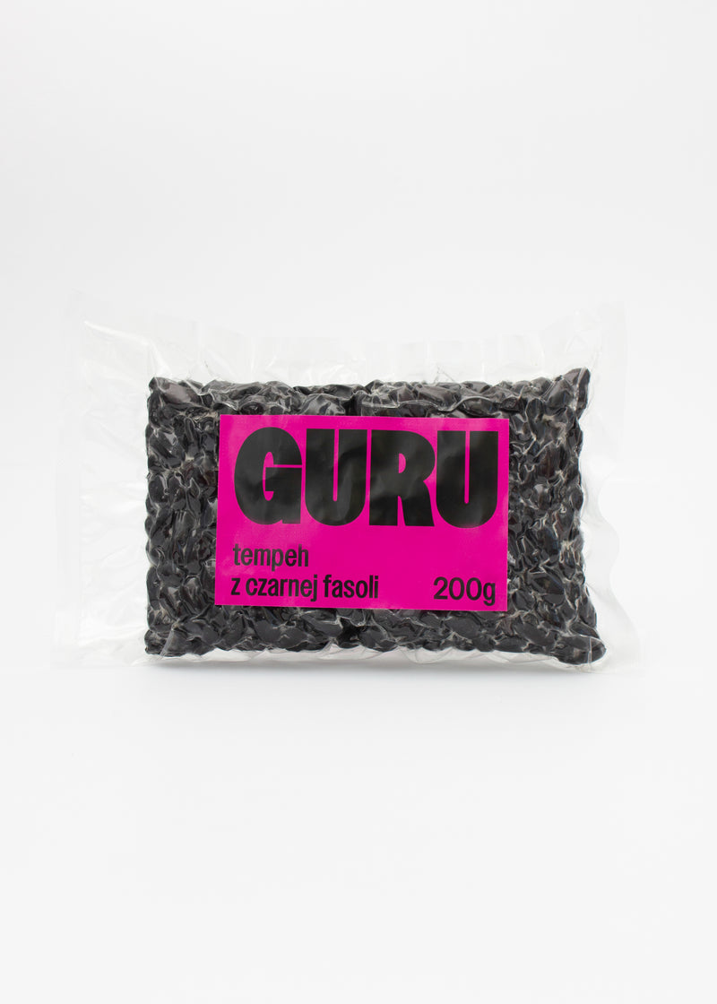 Kraftowy tempeh z czarnej fasoli od Guru Ferment