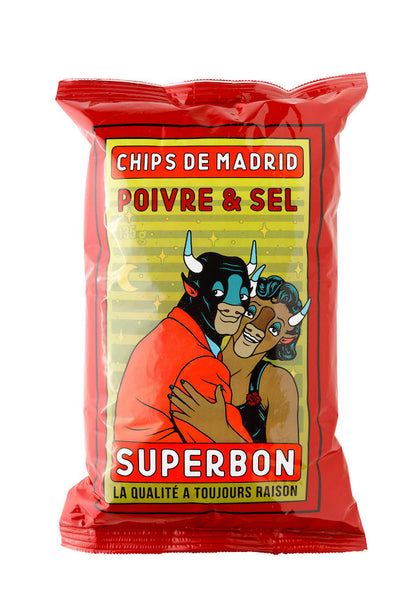 Chipsy Superbon z solą i pieprzem
