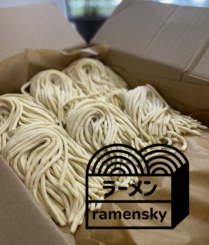 Świeży makaron udon od Ramensky Noodle Corporation 200g